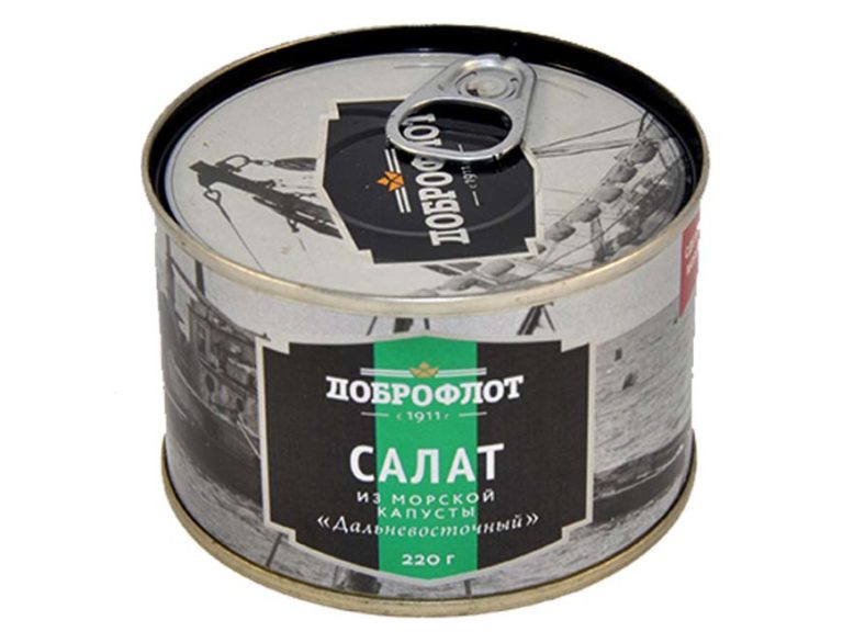 Салат из морской капусты "Доброфлот"