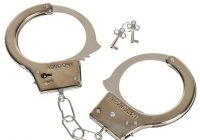 Детские металлические наручники