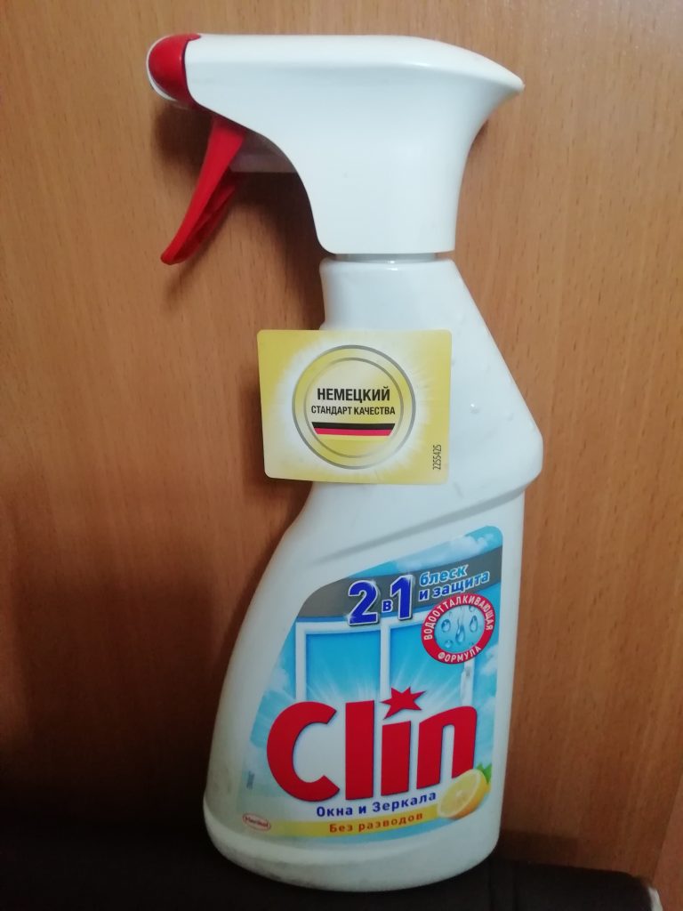 Средство для окна и зеркала "Clin"